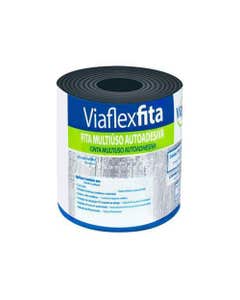 Fita Impermeável Autoadesiva Viaflex 10cm X 10m Viapol