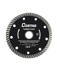Disco De Corte Diamantado Turbo Flex 115mm Cortag