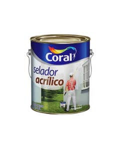 Selador Acrílico Branco 3,6L  - Coral