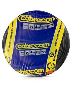 Cabo Flexível 750v 2,5mm Preto 100 Metros Cobrecom