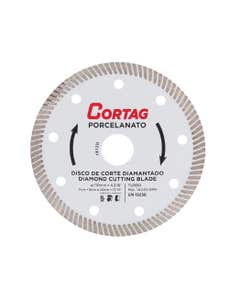 Disco de Corte Diamantado Porcelanato Cortag