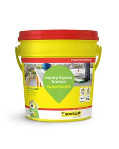 Impermeabilizante Manta Líquida Branca 4,5KG Quartzolit