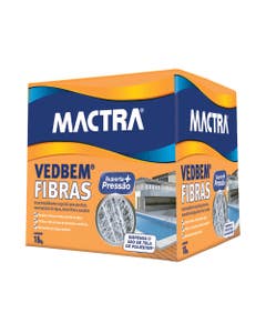 Impermeabilizante para Piscina Vedbem Fibras 18KG Mactra