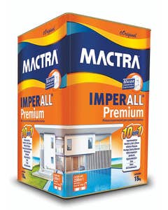 Tinta Impermeabilizante Imperall Premium 10 em 1 Branca 18KG Mactra