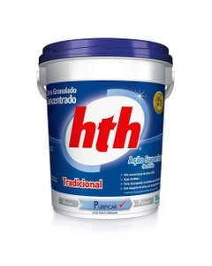 Cloro Granulado Concentrado HTH Tradicional Balde Com 10kg
