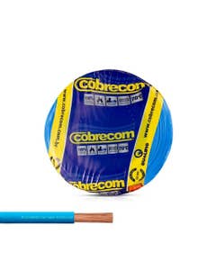 Cabo Flexível 6,0mm Azul Rolo com 100 Metros 750V Cobrecom