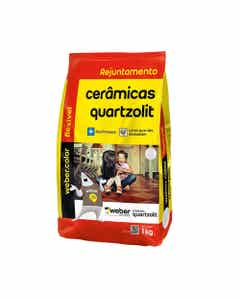 Rejunte de Cerâmica Quartzolit Cinza Ártico 1kg
