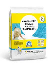 Argamassa Quartzolit ACIII Branca 20kg