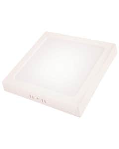 Paflon Led de Sobrepor Tramontina 12W Quadrado 3000k Amarelo