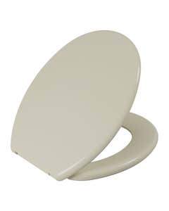 Assento Sanitário Astra Soft Bege Escuro