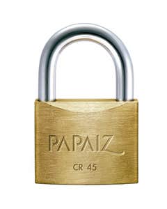 Cadeado em Latão Papaiz 45mm