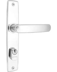 Fechadura em Inox Polido Aliança Externa 2600/41