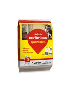 Rejunte Flexível Quartzolit Cinza Platina 1kg