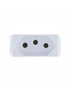 Modulo Tomada 2P + T 10A 250V Branco Aria - Tramontina