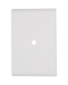 Placa com 1 Furo Antena 9,5 mm 4x2 Liz Branca - Tramontina