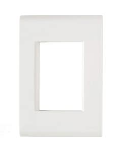 Placa 3 Postos 4x2 Liz Branca - Tramontina