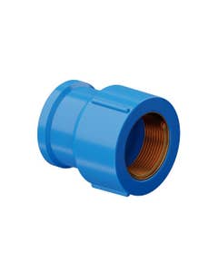 Luva Azul c/ Bucha de Latão  20mm x 1/2 Tigre