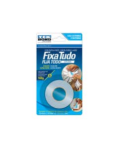 Fita Dupla Face com Espuma Fixa Tudo 12mm x 1,5m Tekbond