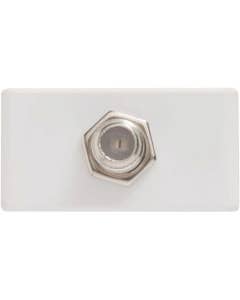 Módulo para Tomada TV SAT Coaxial Direta Branco - Tramontina