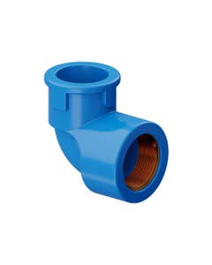 Joelho 90° Azul c/ Bucha de Latão 20mm x 1/2 Tigre