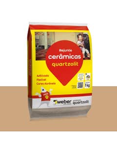 Rejunte Cerâmicas 1KG Caramelo Quartzolit