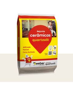 Rejunte Cerâmicas 1KG Palha Quartzolit