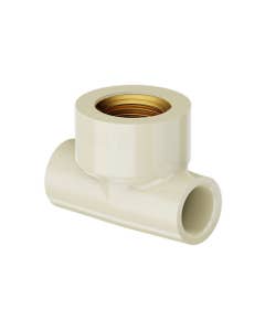 Te de Transição CPVC Aquatherm 22mm x 1/2" Tigre