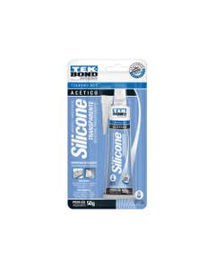 Silicone Acético Multiuso Transparente 50g Tekbond