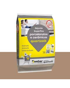 Rejunte Porcelanatos e Cerâmicas 1KG Cairo Quartzolit