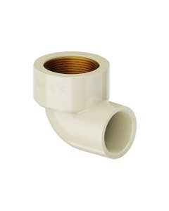 Joelho 90° de Transição CPVC Aquatherm 22mm x 1/2" Tigre