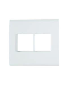 Placa 4 Postos 4x4 com Suporte Branca Linha Liz - Tramontina