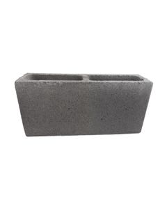 Bloco de Concreto Vedação com Fundo Comum 9x19x39 cm