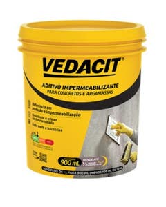Aditivo Impermeabilizante para Concreto e Argamassas Vedacit 900ml