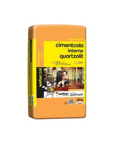 Argamassa Quartzolit Interna ACI Cinza 20kg