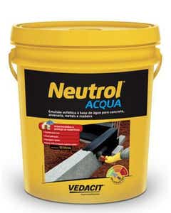 Tinta Asfáltica Neutrol Impermeabilizante Base Água Vedacit 18L