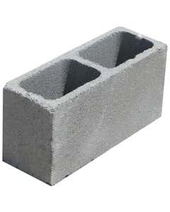 Bloco de Concreto  Vedação com Fundo Comum 19x19x39 cm