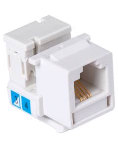 Tomada para Transmissão de Dados RJ 45 Categoria 6 - Tramontina