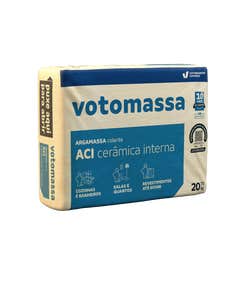 Argamassa Votomassa Interna ACI Cinza 20Kg