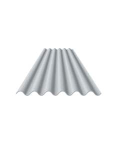 Telha de Fibrocimento Ondulada 2,44x1,10x5mm
