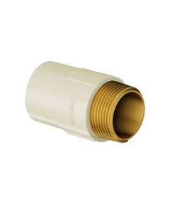 Conector Macho CPVC Aquatherm 28mm x 1" Tigre