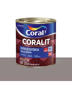 Esmalte Sintético Ultra Resistência Brilhante Coralit Alumínio 225ml - Coral