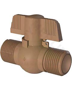 Registro Esfera Em Pvc 3/4" Para Cavalete - Tigre