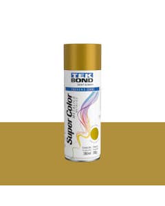 Tinta Spray Metálico Ouro 350ml Tekbond