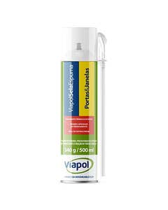 Espuma Expansiva Viapol Sela Espuma Portas e Janelas 340G 500ML Viapol
